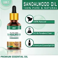 Ligez 100% Pure  Natural Sandalwood Essential Oil (15 ml)-thumb2