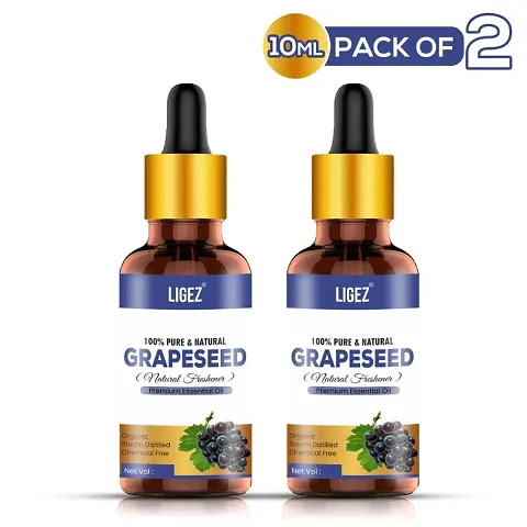 Ligez Unisex Grapeseed Oil Pack of 2