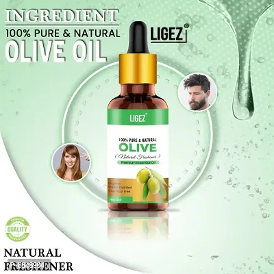 Ligez 100% Organic Olive Oil -For Hair Growth Hair Oil (10 ml)-thumb2