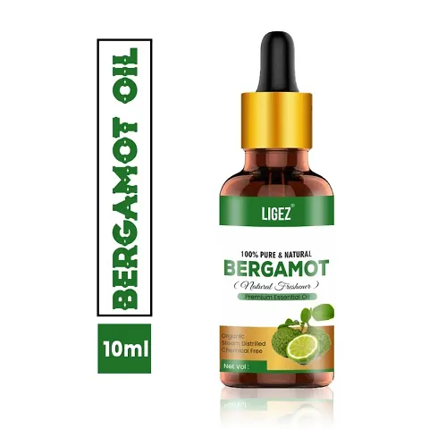 Ligez Bergamot Essential Oil for Hair Growth, Moisturising Skin, Face, Dandruff C