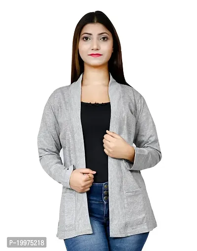 NRG Fashion Women Pocket Shrug