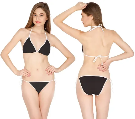 Women Non Padded Bikini Swimwear Set