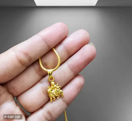 Agarwal Fashion Gold Plated Pendant  Chain