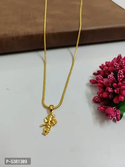 Agarwal Fashion Gold Plated Pendant  Chain-thumb0