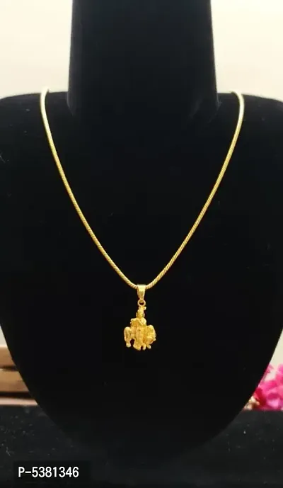 Agarwal Fashion Gold Plated Pendant  Chain