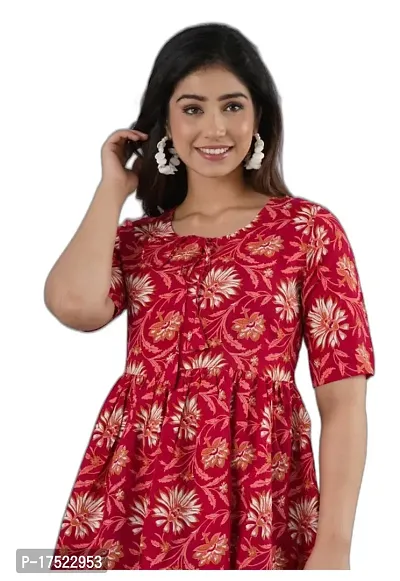 Classic Rayon Printed Tops for Women