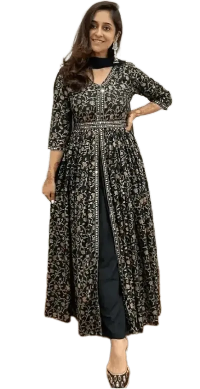 Limited Stock Rayon Ethnic Gowns 