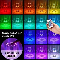 Hcetigol Crystal Diamond Table Lamp Dimmable Touch and Remote Control Romantic 16 Color Diamond Table Lamps USB Rechargable LED Night Stand Lamp (Multicolor)-thumb2