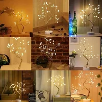 Hcetigol Tabletop Bonsai Tree Light with 36 Pearls LED, 20 Good Luck Plant, DIY Artificial Lamp Tree Lamp Decoration, Battery/USB Operated (Warm White)-thumb1