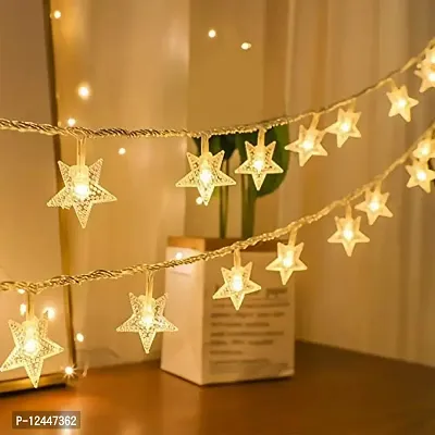 Mini Star String Light 14 LED String Light Plug-in Mode Rice Fairy Lights for Home Decorati (16 Led 3 Meter)-thumb0