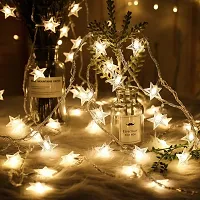 Mini Star String Light 14 LED String Light Plug-in Mode Rice Fairy Lights for Home Decorati (16 Led 3 Meter)-thumb1