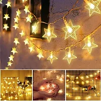 Mini Star String Light 14 LED String Light Plug-in Mode Rice Fairy Lights for Home Decorati (16 Led 3 Meter)-thumb2