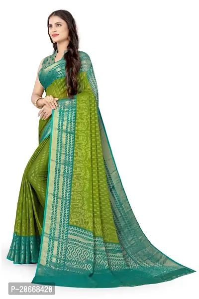 Stylish Women Chiffon Saree with Blouse piece-thumb5