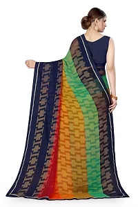 Stylish Women Chiffon Saree with Blouse piece-thumb2