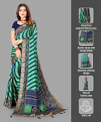 Stylish Women Chiffon Saree with Blouse piece-thumb2