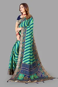 Stylish Women Chiffon Saree with Blouse piece-thumb3