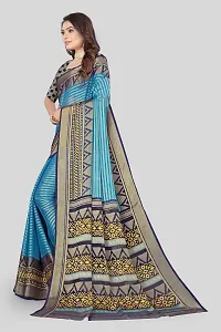 Stylish Women Chiffon Saree with Blouse piece-thumb3