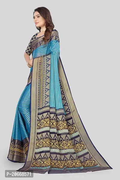 Stylish Women Chiffon Saree with Blouse piece-thumb4