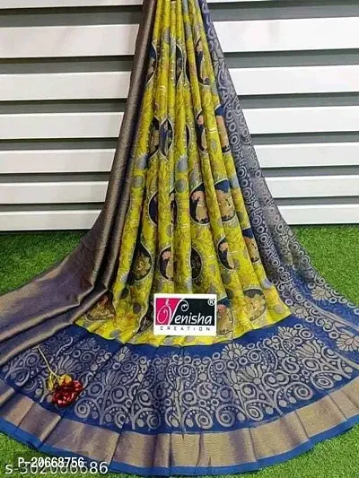 Stylish Women Chiffon Saree with Blouse piece