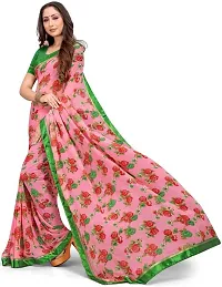 Stylish Women Georgette Saree with Blouse piece-thumb4