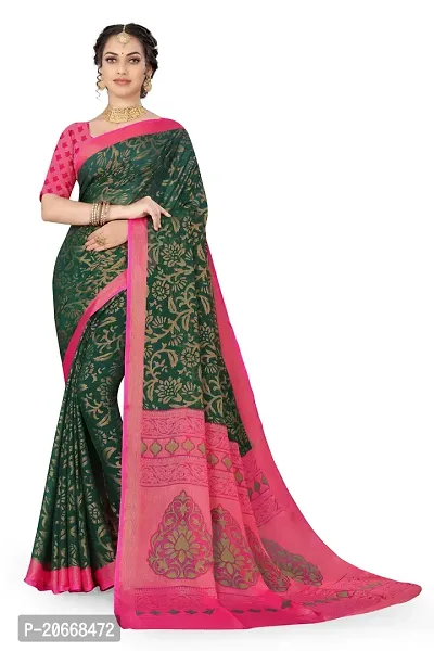 Stylish Women Chiffon Saree with Blouse piece-thumb5