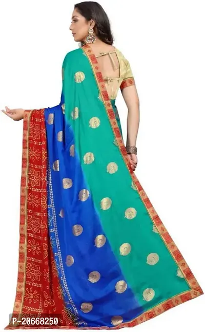 Stylish Women Georgette Saree with Blouse piece-thumb3