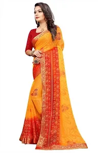 Stylish Women Chiffon Saree with Blouse piece-thumb4