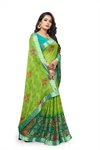 Stylish Women Chiffon Saree with Blouse piece-thumb2