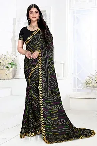 Stylish Women Chiffon Saree with Blouse piece-thumb4