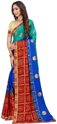 Stylish Women Georgette Saree with Blouse piece-thumb3