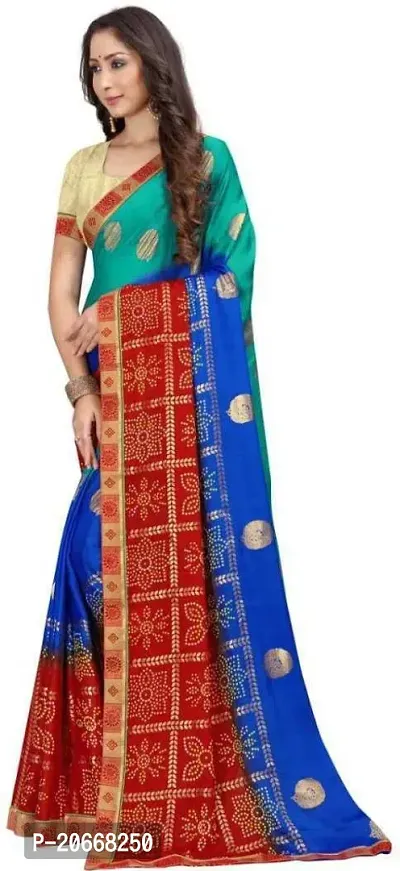 Stylish Women Georgette Saree with Blouse piece-thumb4