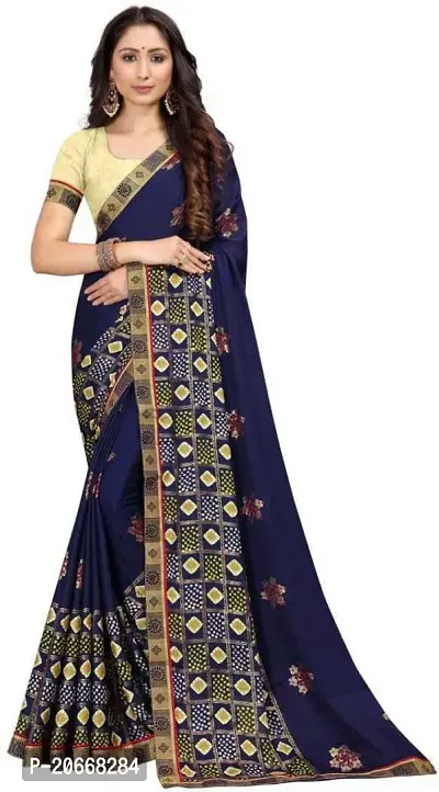 Stylish Women Georgette Saree with Blouse piece