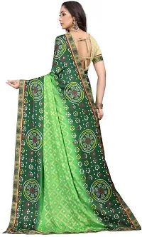 Stylish Women Georgette Saree with Blouse piece-thumb3