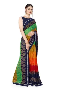 Stylish Women Chiffon Saree with Blouse piece-thumb3