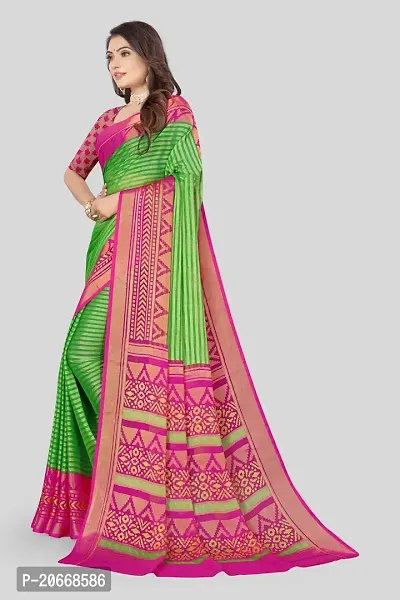 Stylish Women Chiffon Saree with Blouse piece-thumb4