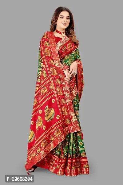 Stylish Women Georgette Saree with Blouse piece-thumb5