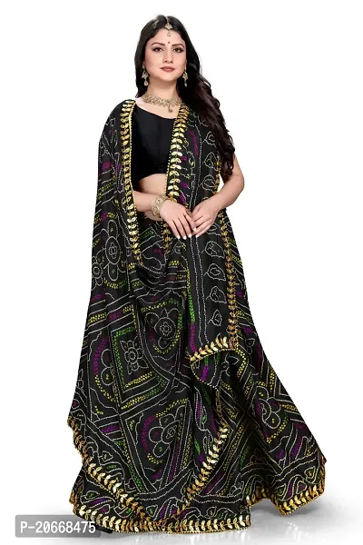 Stylish Women Chiffon Saree with Blouse piece-thumb0