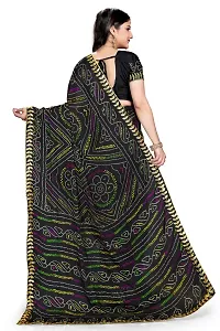 Stylish Women Chiffon Saree with Blouse piece-thumb1