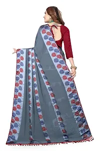 Stylish Women Chiffon Saree with Blouse piece-thumb3