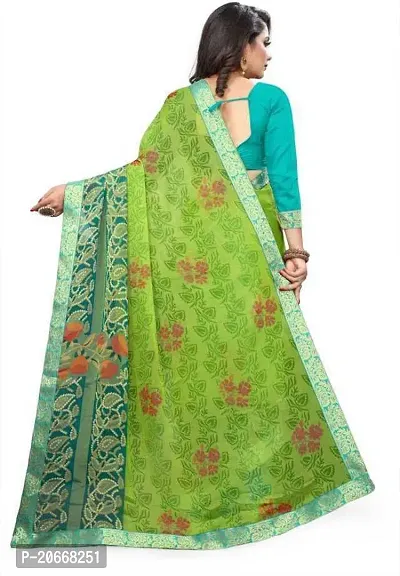 Stylish Women Chiffon Saree with Blouse piece-thumb4