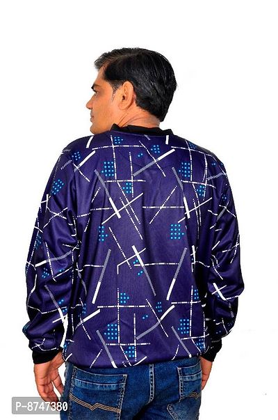 Classic Blended Printed Jackets for Men-thumb3