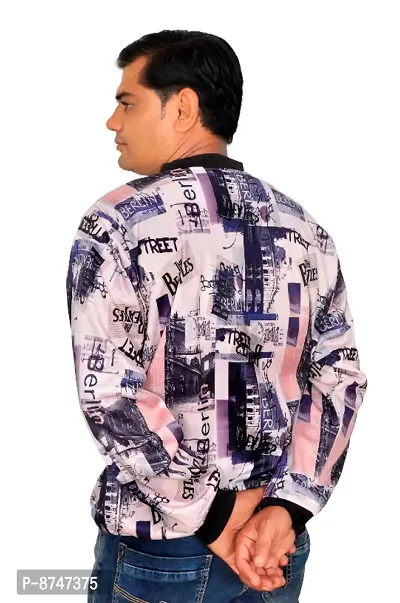 Classic Polycotton Printed Jackets for Men-thumb3