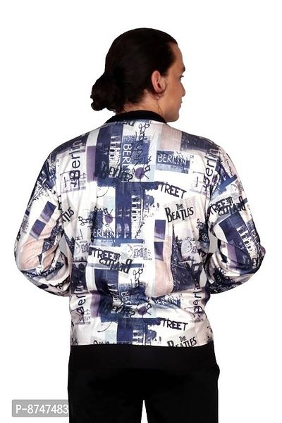 Classic Polycotton Printed Jackets for Men-thumb3