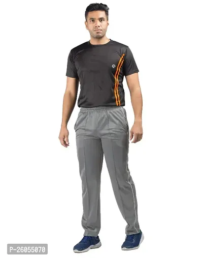 Mens Solid Track pant pack Grey