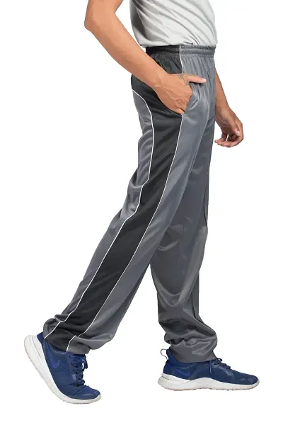 Classic Polyester Solid Track Pant for Men