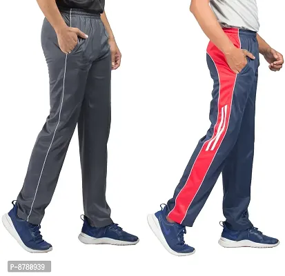 Fancy Polycotton Track Pants for Men Pack of 2