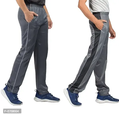 Fancy Polycotton Track Pants for Men Pack of 2-thumb5