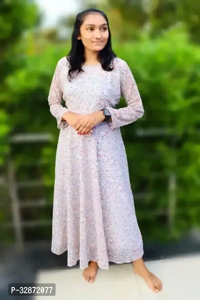 Reliable Viscose Printed Anarkali Kurta For Women-thumb0