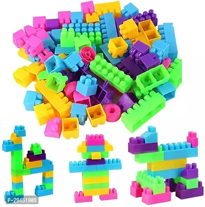 Arizon Diy Plastic Building Blocks Toy Set Creative Learning Educational Block Toys 125 Pieces-thumb4