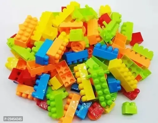 Classic 200 Pieces Building Blocks For Kids With Wheel Age 3+ Kids Building Block Toys Multicolor-thumb2